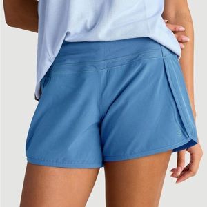 Free Fly - Bamboo lined breeze shorts - 4 inch inseam - shadow blue